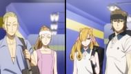 The Campbell Siblings vs the Phony pair (Image via WIT Studio, CloverWorks)